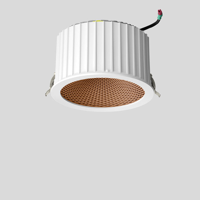 BEGA LED-Einbaustrahler 28,4W Konv 1LED 51447.6K3 ws 3000K ws 3360lm ws mt Alu