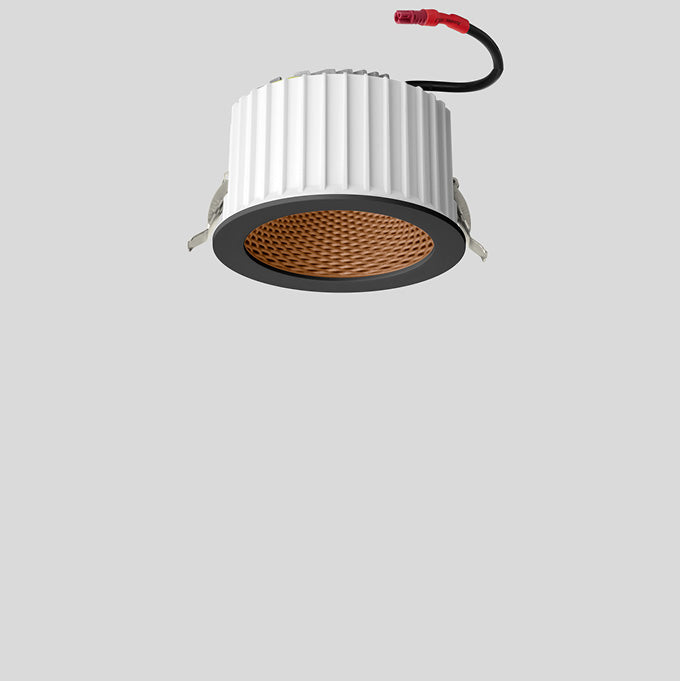 BEGA LED-Einbaustrahler 14W Konv 1LED sw 51456.6K3 3000K ws 1258lm sw mt RF:mt