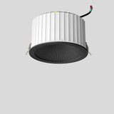BEGA LED-Einbaustrahler 28,4W Konv 1LED 51458.5K3 sw 3000K ws 3342lm sw mt Alu