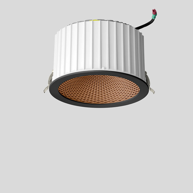 BEGA LED-Einbaustrahler 28,4W Konv 1LED 51458.6K3 sw 3000K ws 3360lm sw mt Alu
