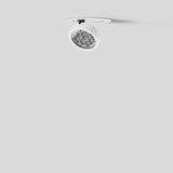 BEGA LED-Einbaustrahler 8,7W Konv 1LED 51536.1K3 ws 3000K ws 731lm ws mt Alu