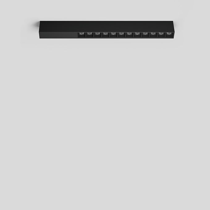 BEGA LED-Rasterleuchte 26,6W 4000K sw 51589.5K4 3090lm Konv DALI