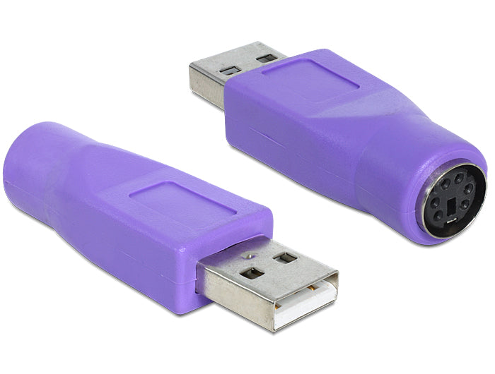 Delock Adapter USB Typ-A Stecker > PS/2 Buchse