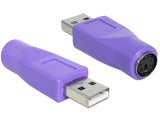 Delock Adapter USB Typ-A Stecker > PS/2 Buchse