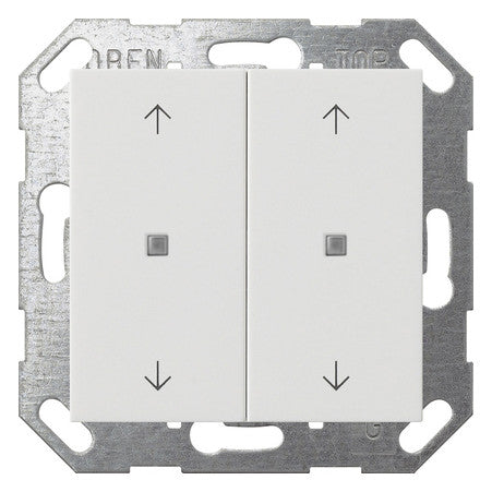 GIRA Tastwippe KNX rws glz Kst 2f System 55 517403
