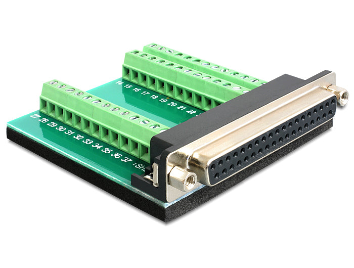 Delock Terminalblock > D-Sub 37 Pin Buchse