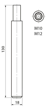 Walraven Setzwerkzeug WGB-M für WGB-M Porenbetonanker M10 oder M12 | 6902511