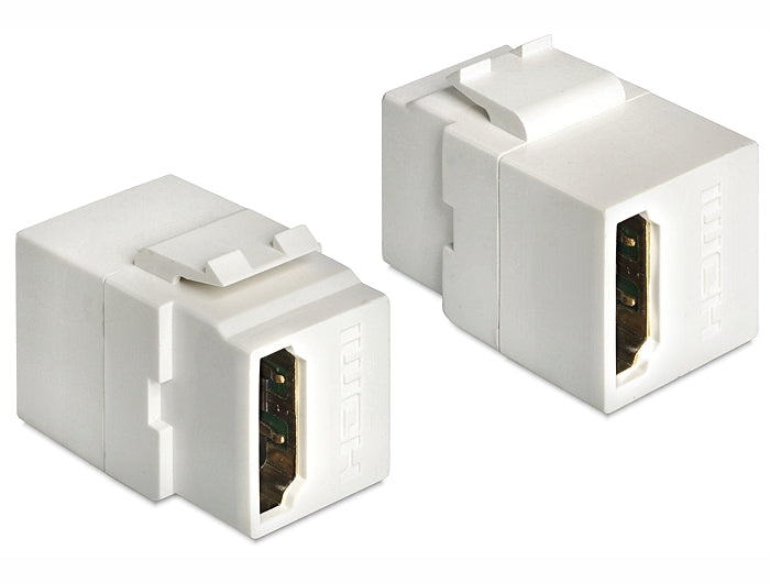 Delock Keystone Modul HDMI Buchse > HDMI Buchse weiß