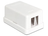 Delock Keystone Leergehäuse 1 Port