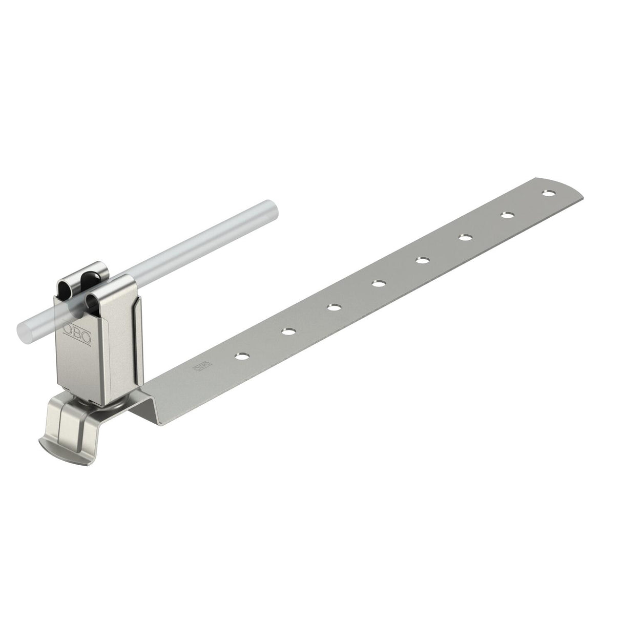 BETTERMANN Dachleitungshalter 8mm V2A 157 F-VA 280 35 Schrägd m.Clip schraub