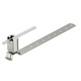 BETTERMANN Dachleitungshalter 8mm V2A 157 F-VA 280 35 Schrägd m.Clip schraub