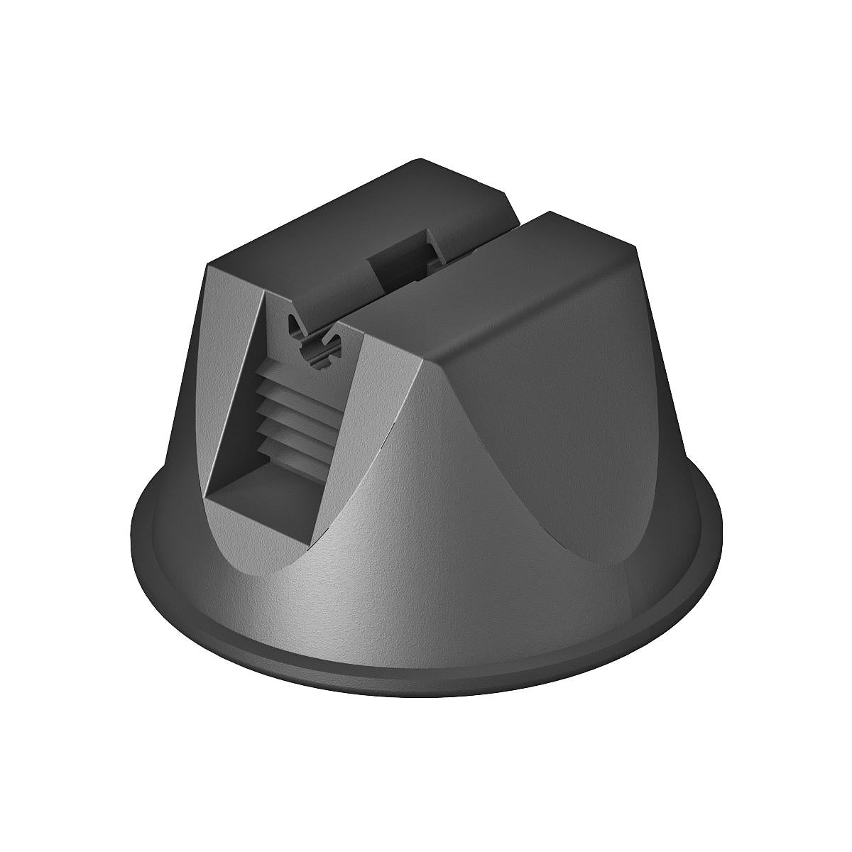 BETTERMANN Dachleitungshalter 8mm kleb 165 OBG-8 Flachd m.Clip Kst beton 140mm
