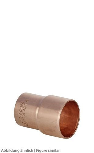 Absatznippel 5243 80a/64mm löt Kupfer