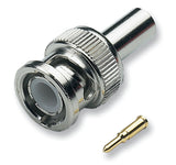 BNC-Crimpstecker gerade RG59/62 75/93 Ohm  Stück