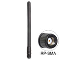 Delock ZigBee 868 MHz Antenne RP-SMA 2 dBi omnidirektional starr