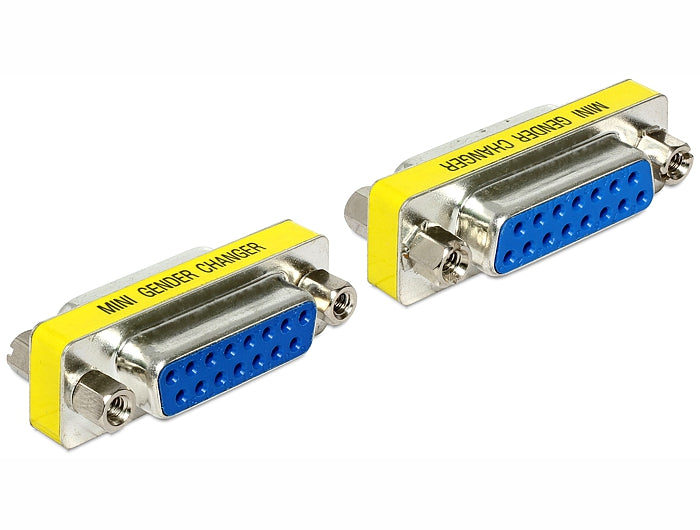Delock D-Sub 15 Pin Buchse > Buchse Gender Changer