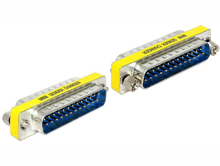 Delock D-Sub 25 Pin Stecker > Stecker Gender Changer