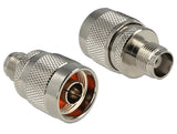 Delock Adapter N Stecker zu TNC Buchse