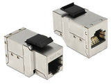 Delock Keystone Modul RJ45 Buchse > RJ45 Buchse Cat.6A