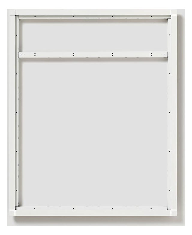 SIEDLE Rahmen-Türstation 20f UP ws alu KR 611-5/4-0 W 531x431x38mm