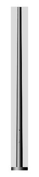 BEGA Lichtmast 2,5m  60mm Alu lack 70985 Mit Grundplatte