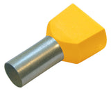 HAUPA ZW-Aderendhülse 6qmm 14mm isol PP 270797 ge Cu ZW-Aderendhülse verzinnt