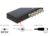 Delock 3G-SDI Splitter 1 in > 4 out
