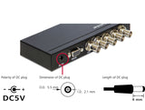Delock 3G-SDI Switch 4 in > 1 out
