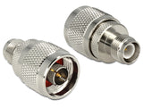 Delock Adapter N Stecker > RP-TNC Buchse