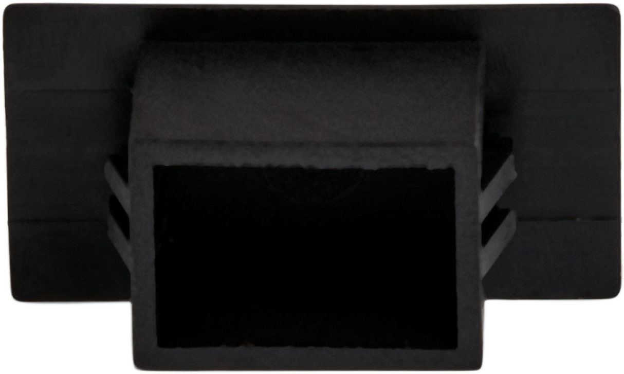 Blindstopfen Kunststoff schwarz für Bohrungen E2000®/SC simplex/LC duplex,VP - 53026.1-100