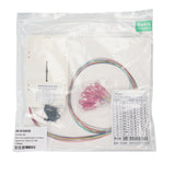 Bestückte Spleißkassette mit farbigen abgesetzten Pigtails SC OM4 - 53100.209