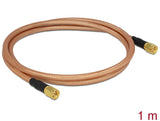 Delock Antennenkabel SMA Stecker > SMA Stecker RG-142 1 m low loss