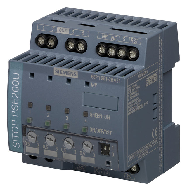 SIEMENS Stromwächter 0,5-3A max.Ansp=5s 6EP1961-2BA31