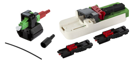 METZ CONNECT LWL-Stecker LC APC SM klemm 1509QAJA002C-E Keramik gn