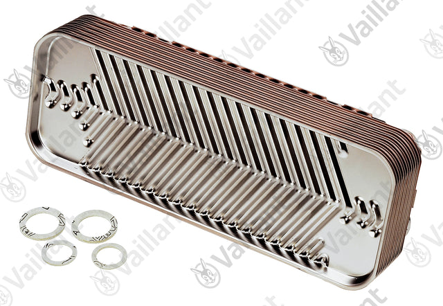Vaillant Ersatzteil Wärmetauscher BW für VCW 180 K XE, VCW 180+240+280 XE u. a. | Art.-Nr. 064946
