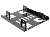 Delock Einbaurahmen 3.5″ > 2 x 2.5″ HDD