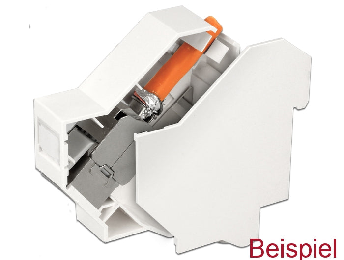 Delock Abdeckung für Keystone Hutschienen Halterung