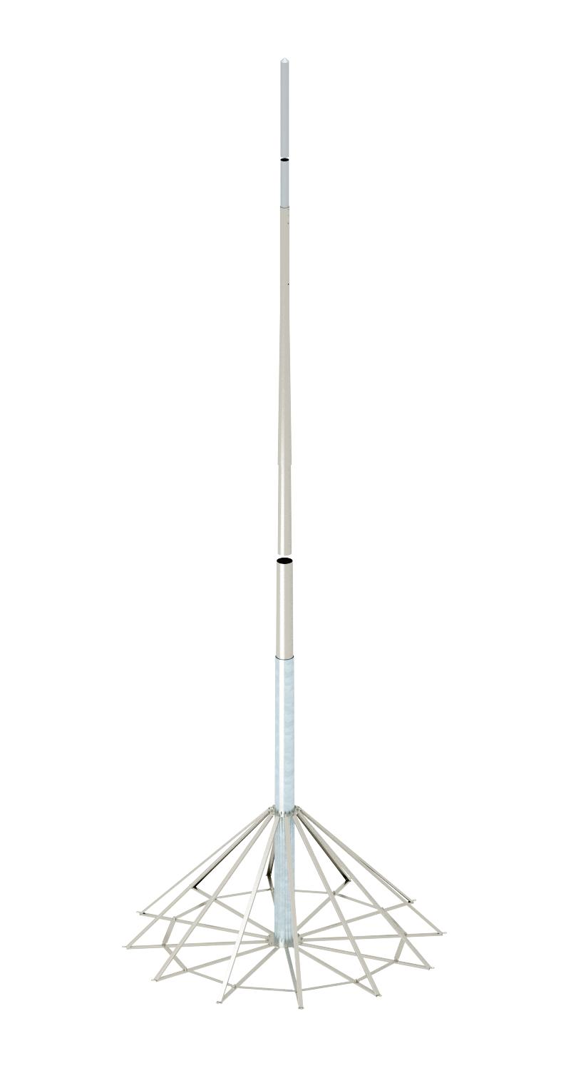 BETTERMANN Fangstange Stativ 19500mm V2A irod 19 198mm Rundleiter unbeh