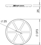 BETTERMANN Fangeinrichtung Unterlage Kst F-FIX-B16 3B 373mm 16kg