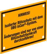 BETTERMANN Warnschild Kst ge selbstkl isCon HWS Hinweistext