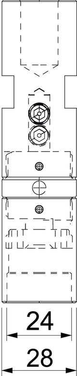 BETTERMANN Anschlusselement V2A blank isCon ASE 23 IN
