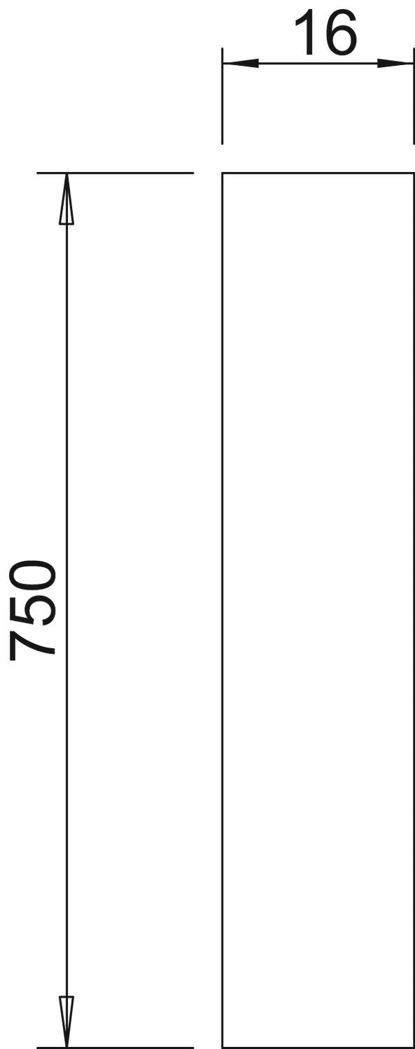 BETTERMANN Fangstange 750mm 16mm GFK 101 16-750 Rundleiter unbeh