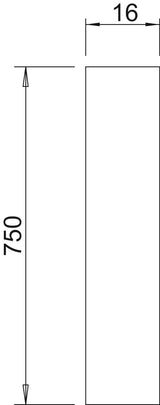 BETTERMANN Fangstange 750mm 16mm GFK 101 16-750 Rundleiter unbeh