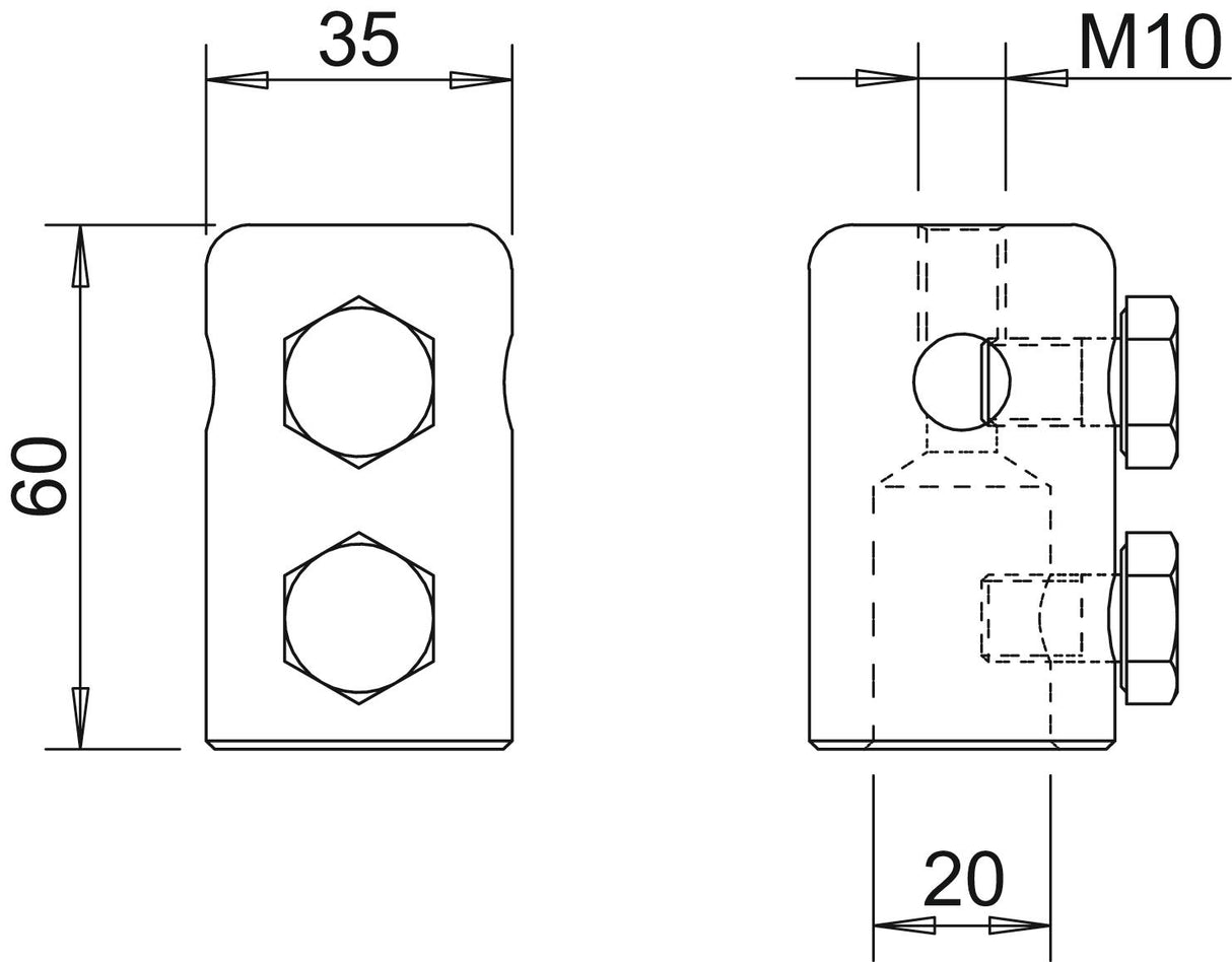 BETTERMANN Endstück alu unbeh 101 IES