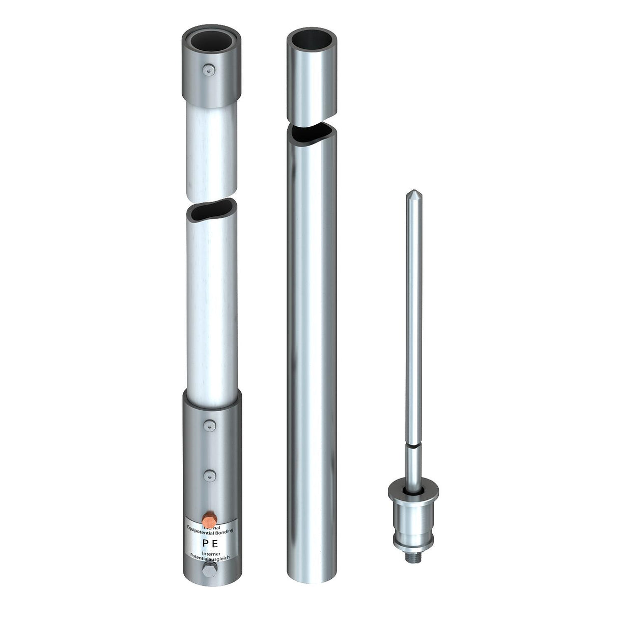 BETTERMANN Fangstange 10000mm Rundleiter isFang IN L10 GFK unbeh