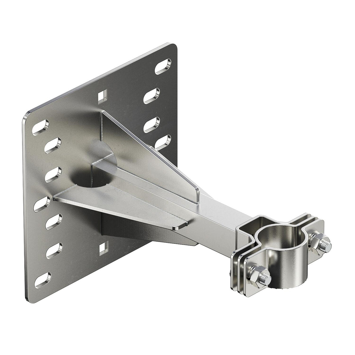BETTERMANN Stangenhalter Blitzsch 50mm isFang TW200 12 m.Schraubsch V2A V2A