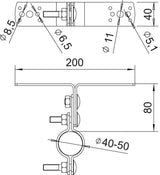 BETTERMANN Befestigung V2A unbeh isFang TW80