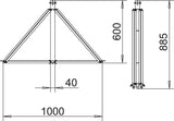 BETTERMANN Stativ alu unbeh isFang 3B-100 AL