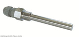 Fühlerhülse Carel,Edelstahl AISI 316 G 1/4", 6,5/7,5mm innen/aussen,max.40bar