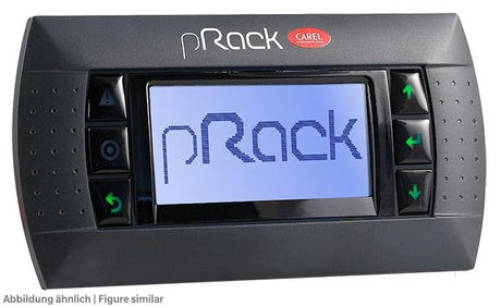 pGD1 Bedienterminal Fronteinbau pRack300 weiß, 6 Tasten, 8x22 Zeichen beleuchtet